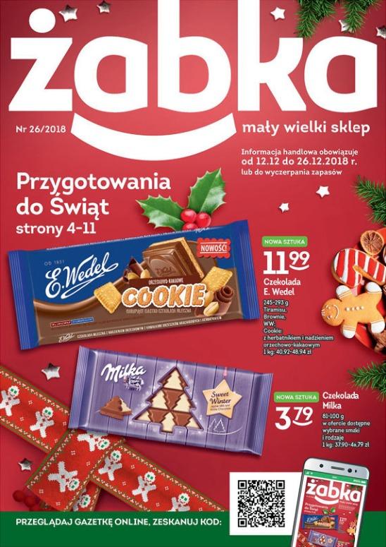 Gazetka promocyjna Żabka do 26/12/2018 str.1