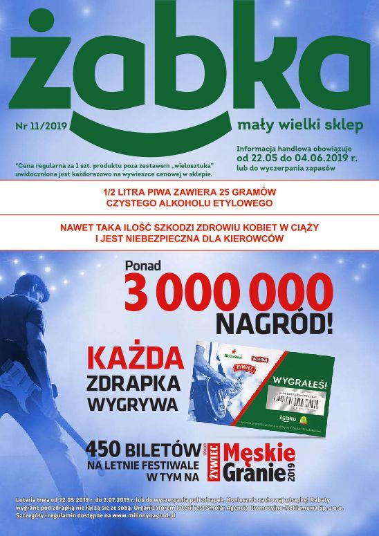 Gazetka promocyjna Żabka do 04/06/2019 str.1