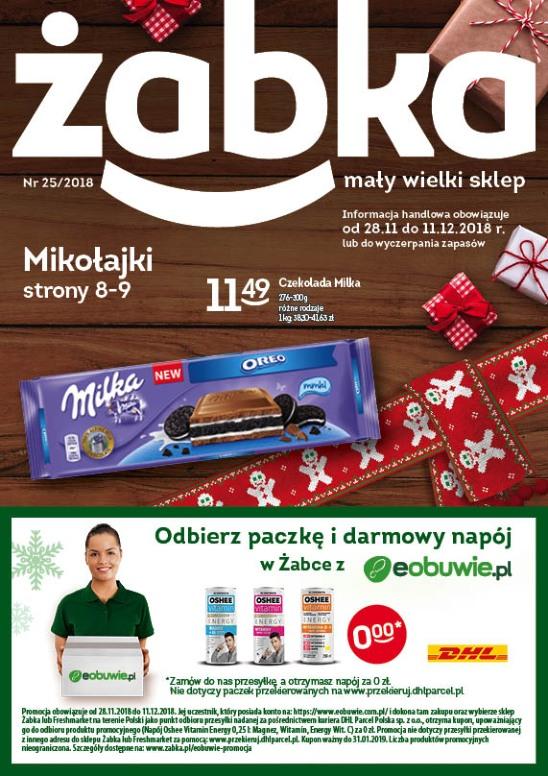 Gazetka promocyjna Żabka do 11/12/2018 str.1