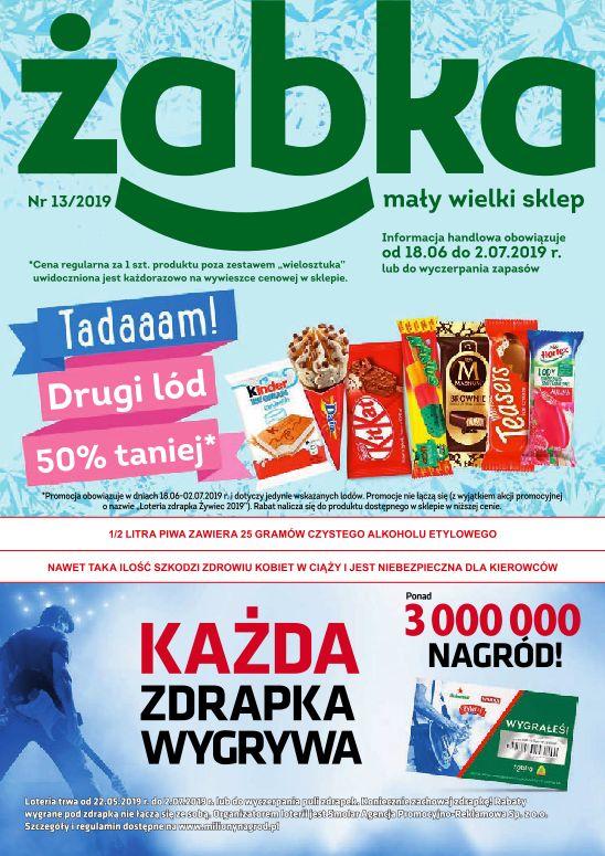 Gazetka promocyjna Żabka do 02/07/2019 str.1