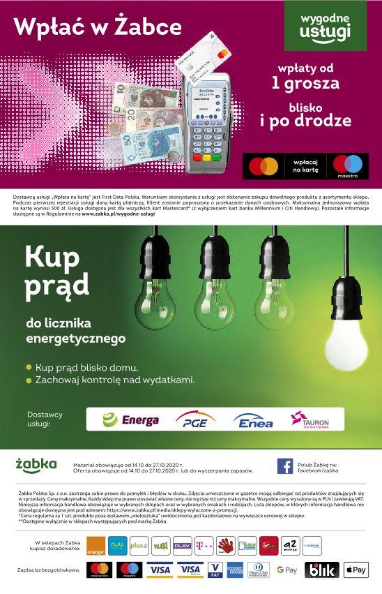 Gazetka promocyjna Żabka do 27/10/2020 str.34
