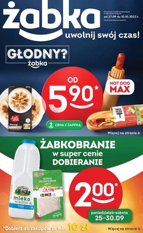 Gazetka promocyjna Żabka do 10/10/2023 str.1