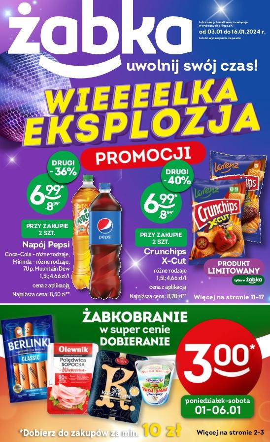 Gazetka promocyjna Żabka do 16/01/2024 str.1