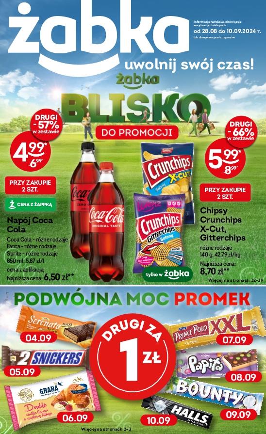 Gazetka promocyjna Żabka do 10/09/2024 str.1