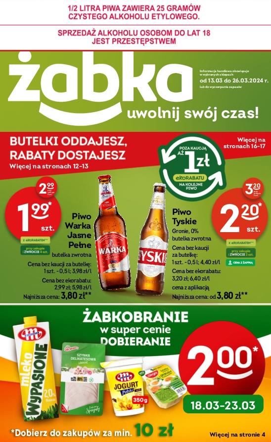 Gazetka promocyjna Żabka do 26/03/2024 str.1