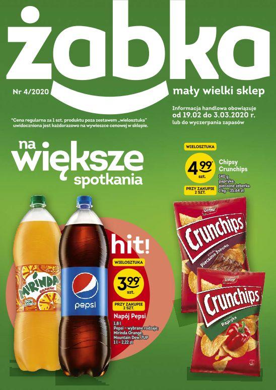 Gazetka promocyjna Żabka do 03/03/2020 str.1