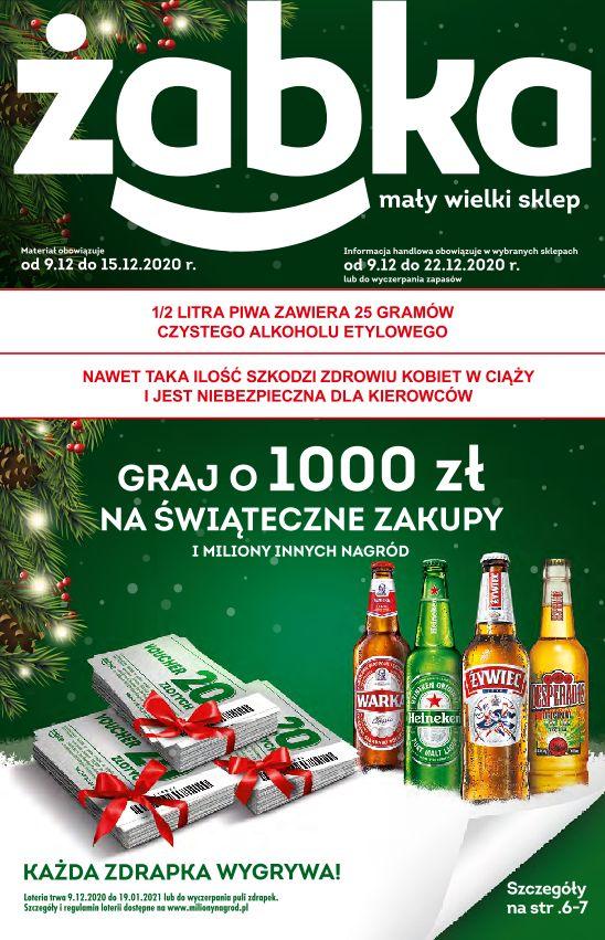 Gazetka promocyjna Żabka do 22/12/2020 str.1