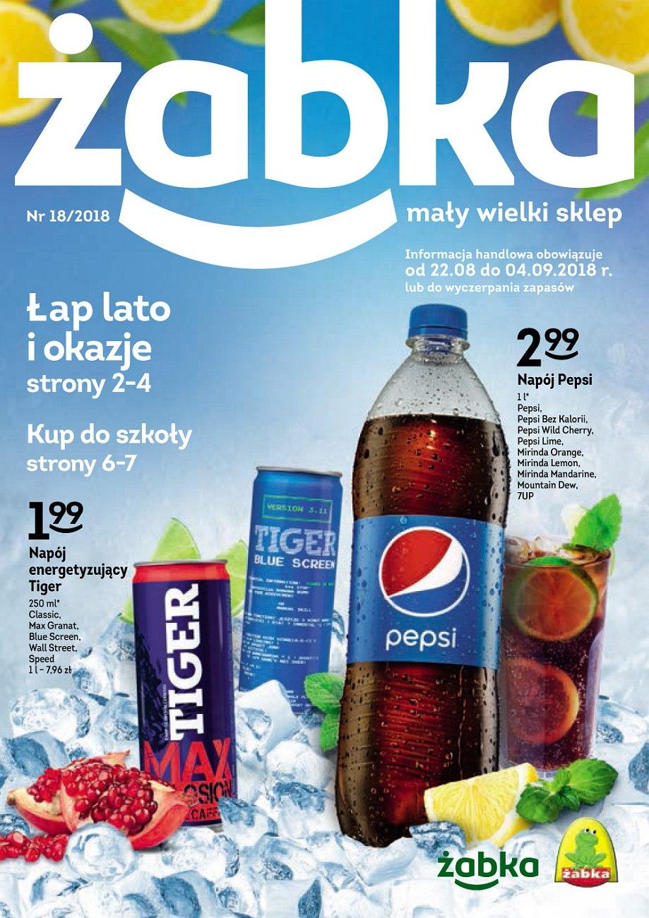 Gazetka promocyjna Żabka do 04/09/2018 str.1