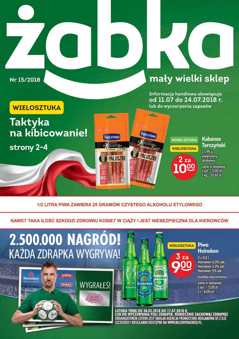 Gazetka promocyjna Żabka do 24/07/2018 str.1