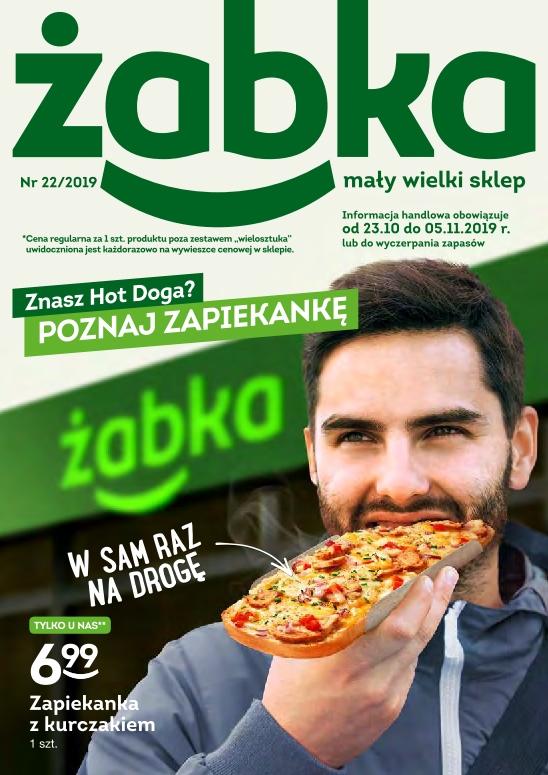 Gazetka promocyjna Żabka do 05/11/2019 str.1