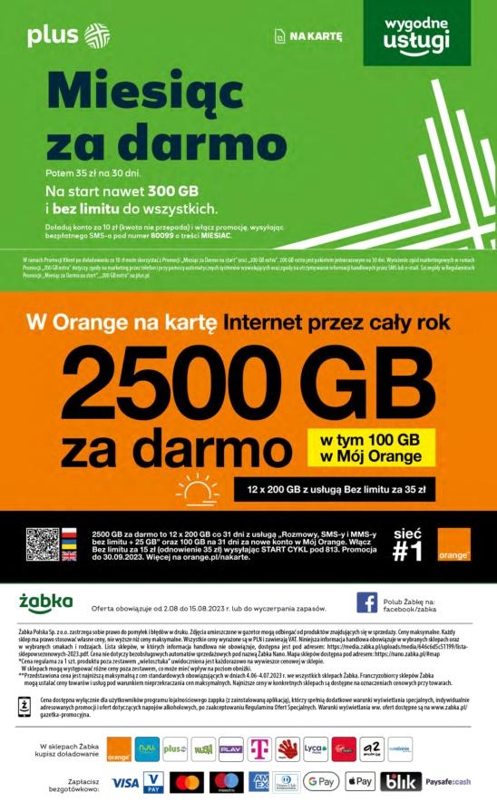 Gazetka promocyjna Żabka do 15/08/2023 str.60
