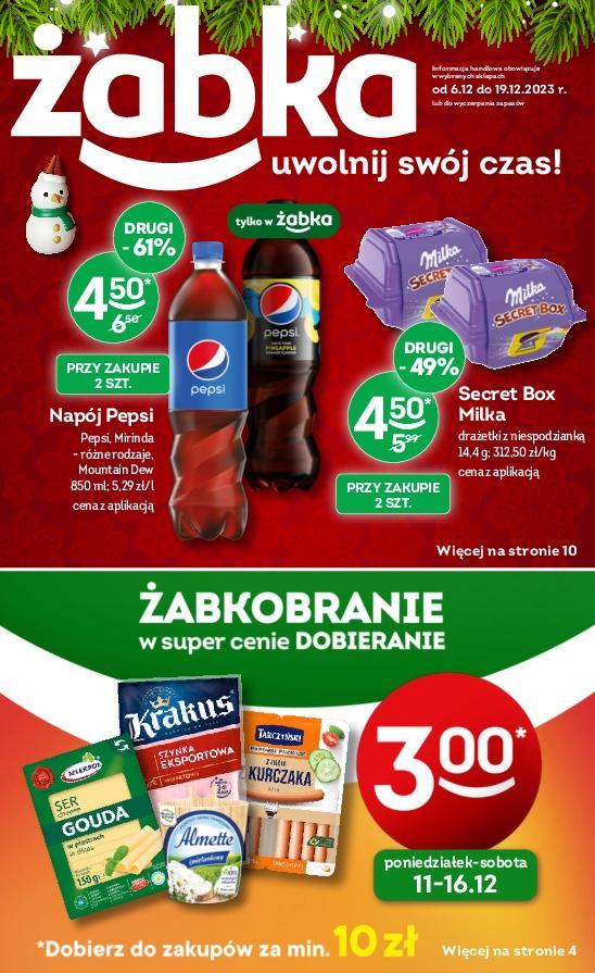 Gazetka promocyjna Żabka do 19/12/2023 str.1