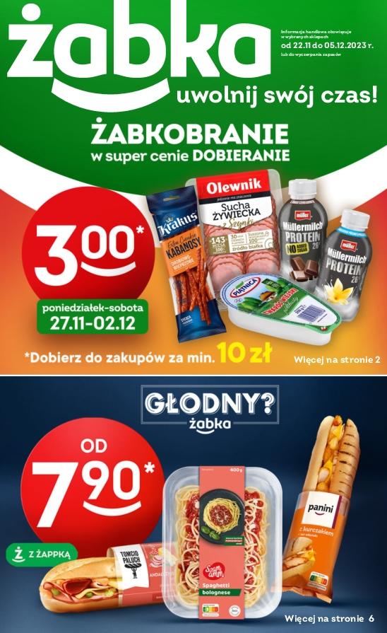 Gazetka promocyjna Żabka do 05/12/2023 str.1