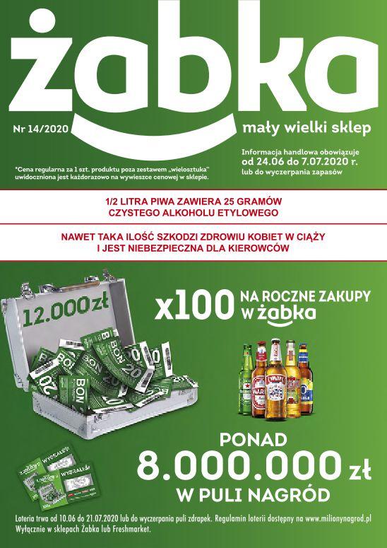 Gazetka promocyjna Żabka do 07/07/2020 str.1