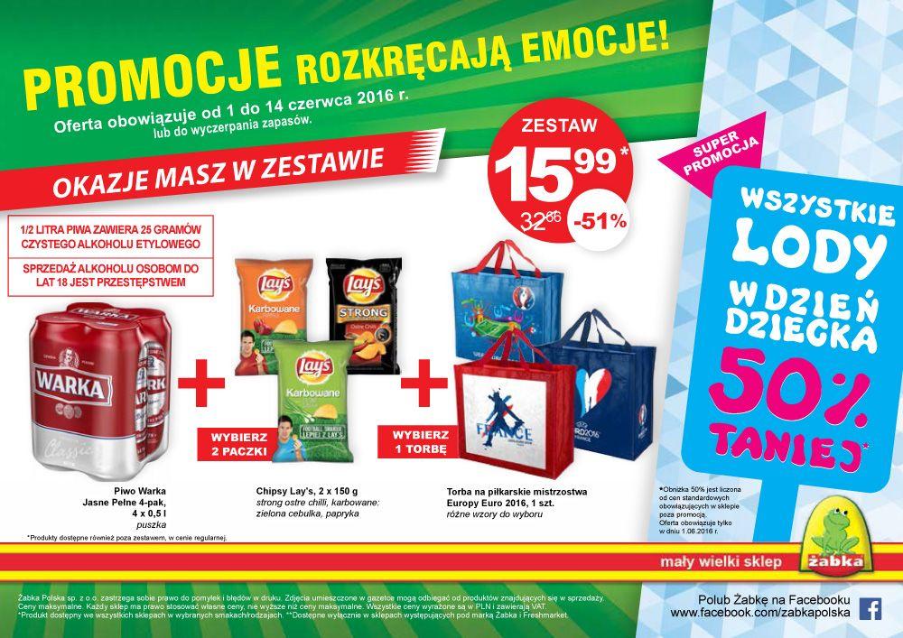 Gazetka promocyjna Żabka do 14/06/2016 str.1