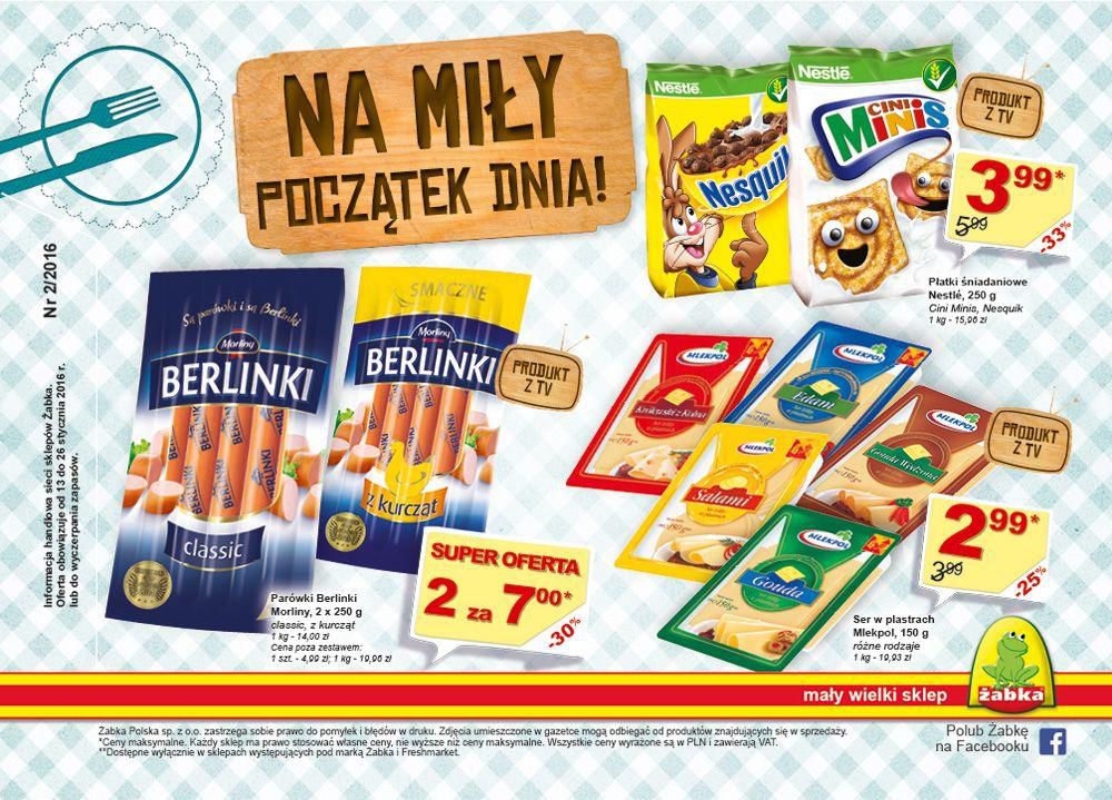 Gazetka promocyjna Żabka do 26/01/2016 str.1