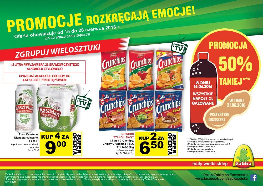 Gazetka promocyjna Żabka do 28/06/2016 str.1