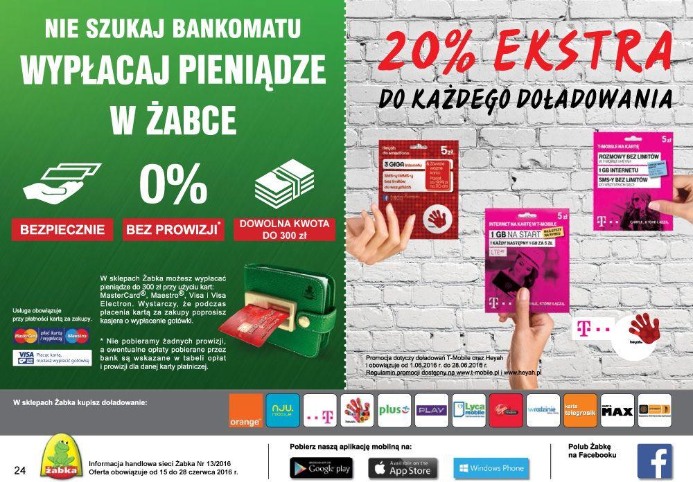 Gazetka promocyjna Żabka do 28/06/2016 str.24