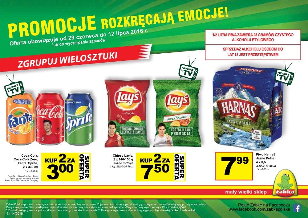 Gazetka promocyjna Żabka do 12/07/2016 str.1