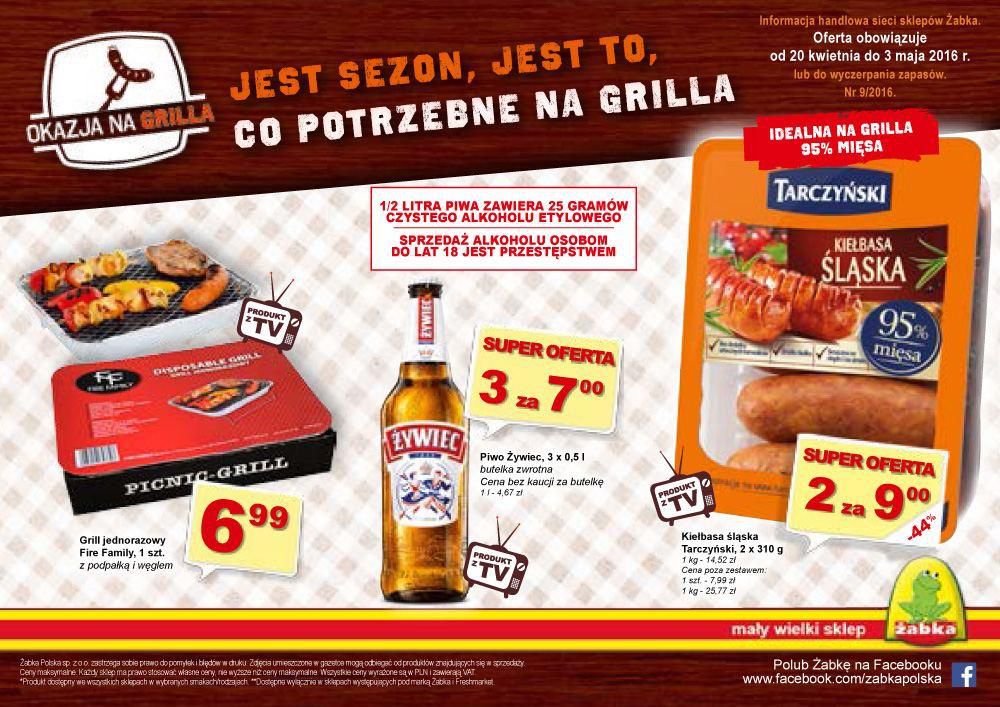 Gazetka promocyjna Żabka do 03/05/2016 str.1