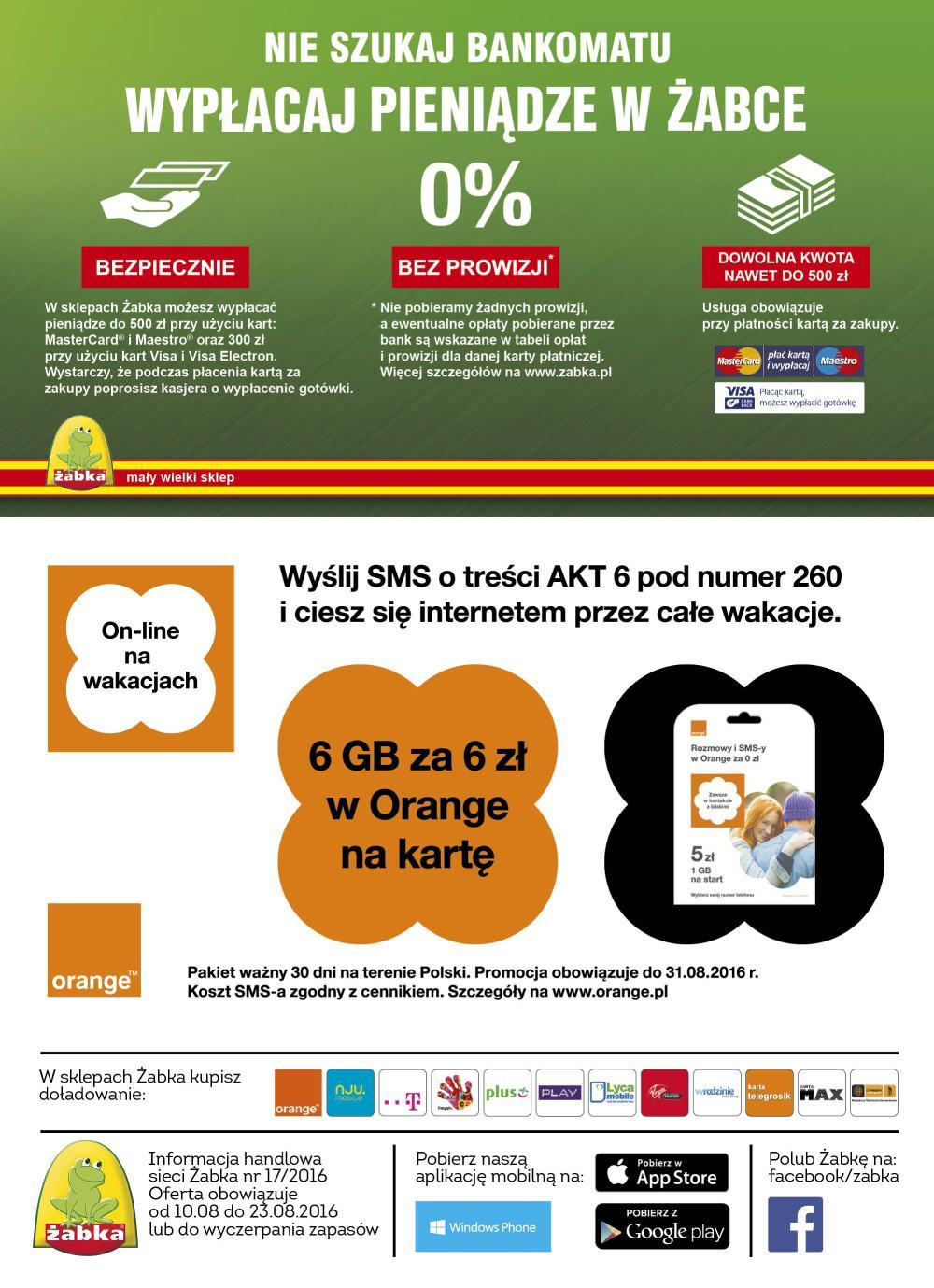 Gazetka promocyjna Żabka do 17/08/2016 str.32