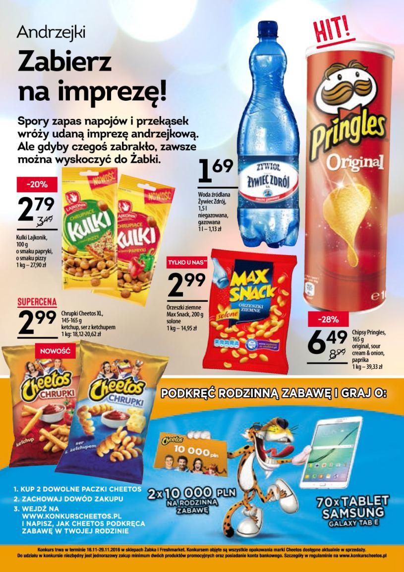 Gazetka promocyjna Żabka do 29/11/2016 str.1