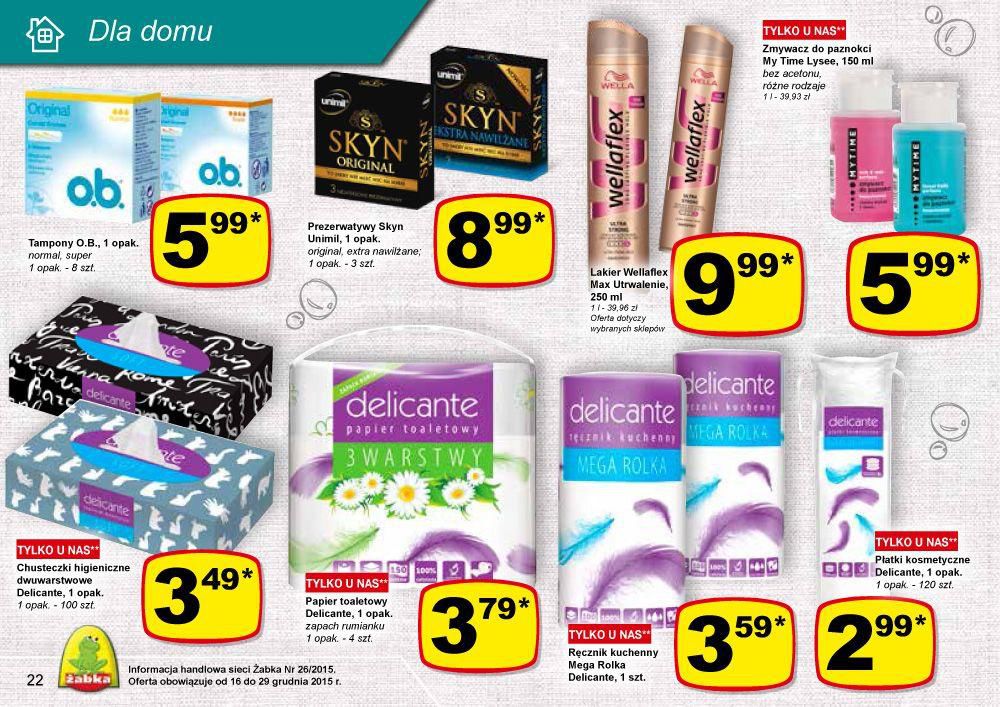 Gazetka promocyjna Żabka do 29/12/2015 str.22