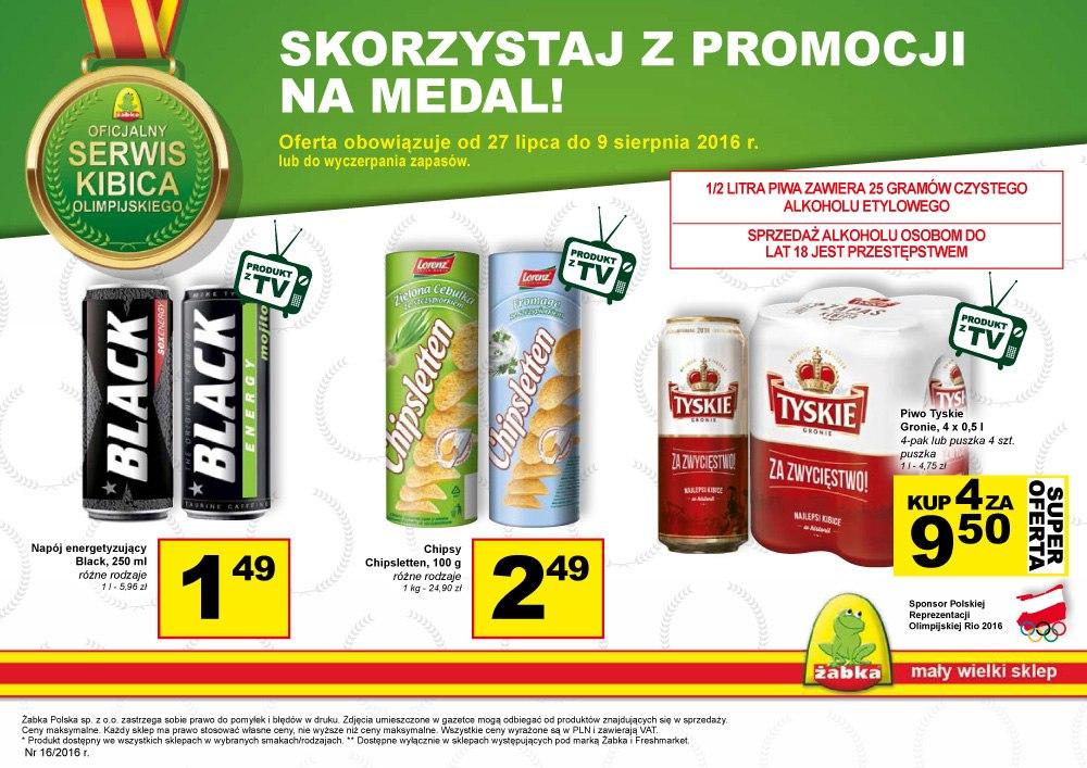 Gazetka promocyjna Żabka do 09/08/2016 str.1