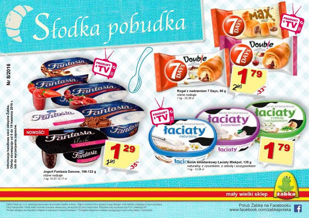 Gazetka promocyjna Żabka do 19/04/2016 str.1